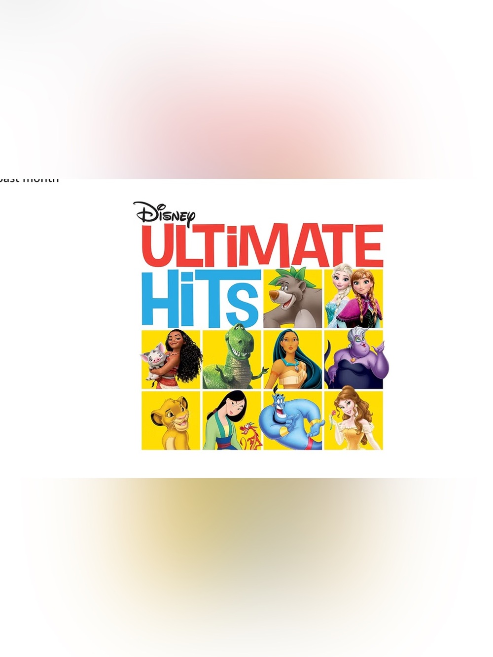 NIP Disney Ultimate Hits Compilation Vinyl